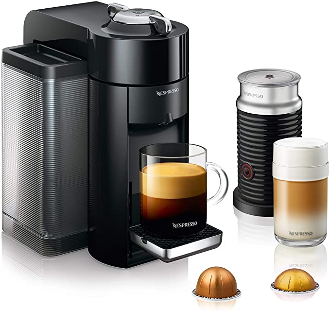 Nespresso Vertuo Evoluo Coffee and Espresso Machine with Aeroccino by DeLonghi