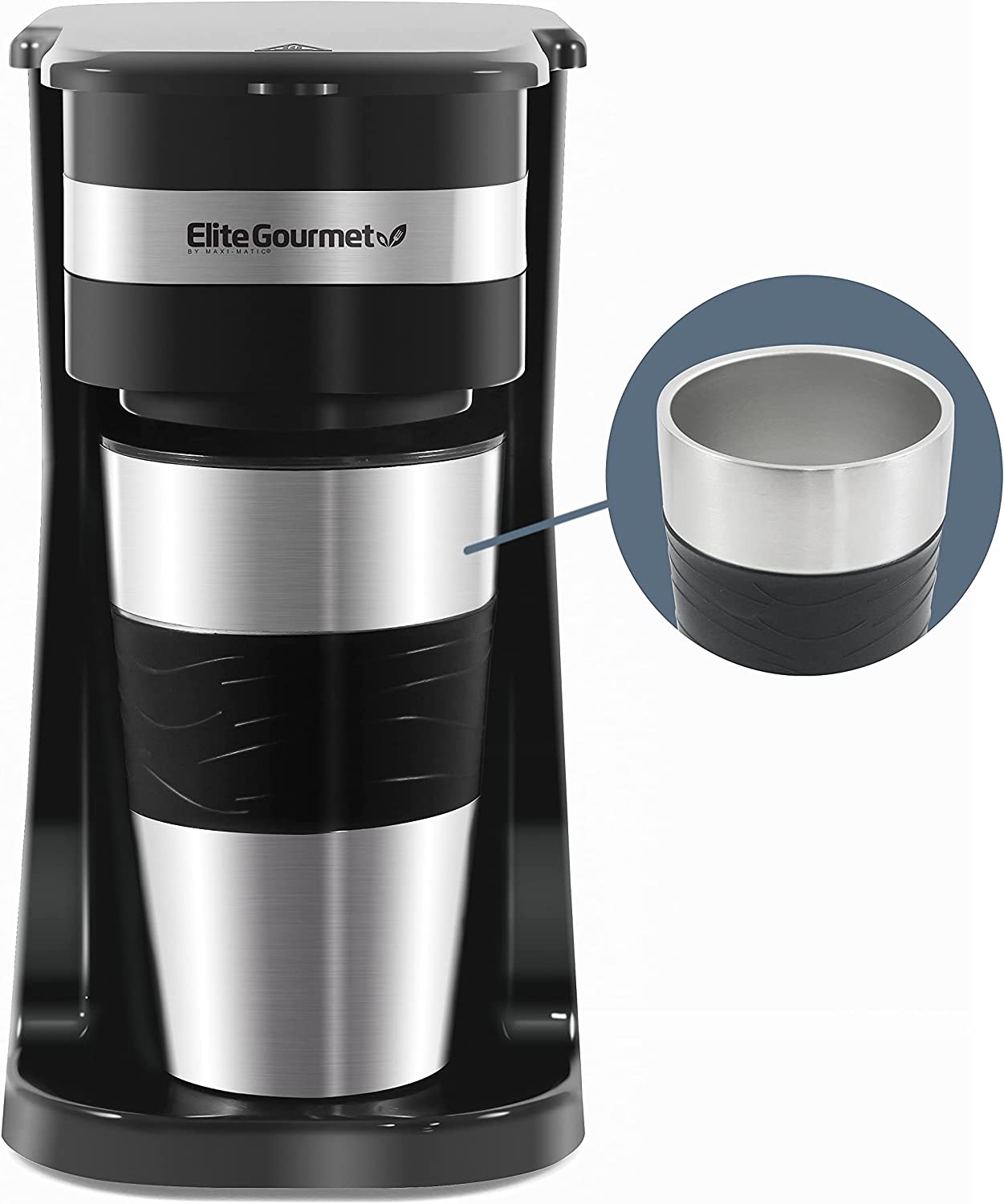 Elite-Gourmet-EHC111A-Personal-Single-Serve-Compact-Coffee-Maker