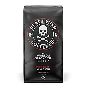 DEATH WISH Whole Bean Coffee Dark Roast