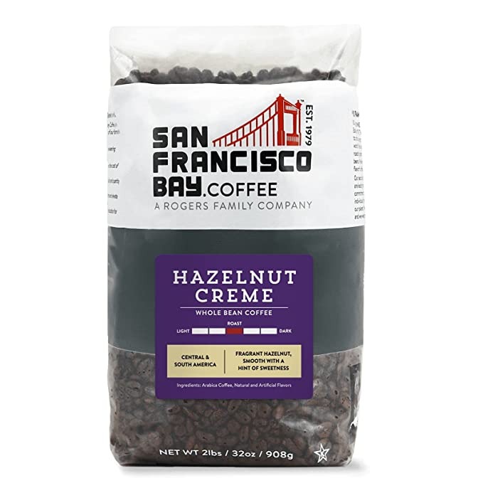 San Francisco Bay Coffee Hazelnut Crème Whole Bean