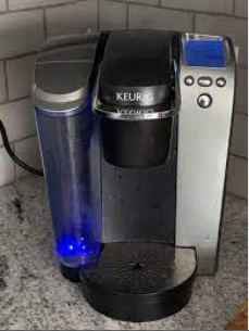 Flashing light on the front of Keurig