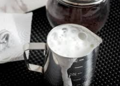 Milk is overflowing from the Keurig frother