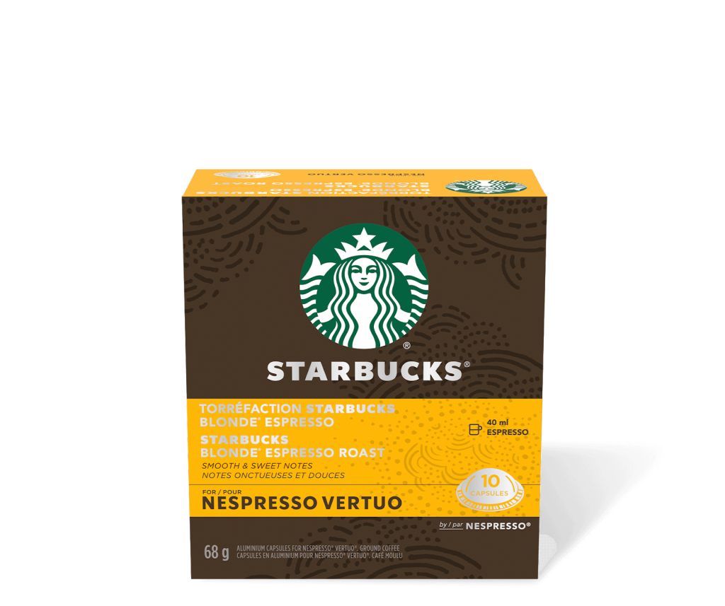 Starbucks for Nespresso pods