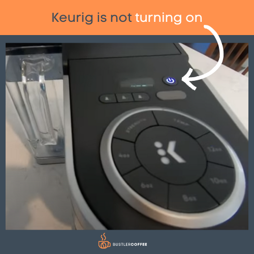 Keurig is not turning on