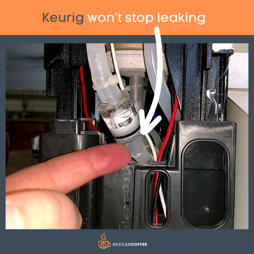 Keurig won’t stop leaking