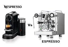Nespresso Vs Espresso