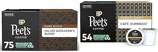 Peet's Coffee Major Dickason's Blend K- Cup coffee pods