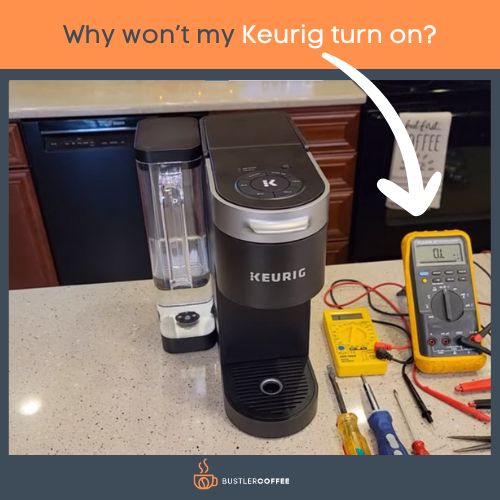 Keurig won't turn on