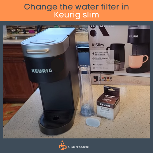 Change the water filter in Keurig slim