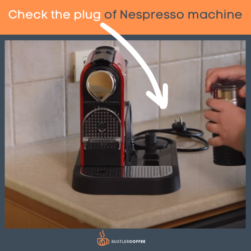 Check the plug of your Nespresso machine 