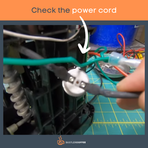 Checking Power Outlet and Power Cord 