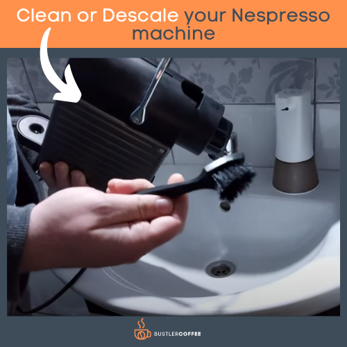 Clean or Descale your Nespresso machine

