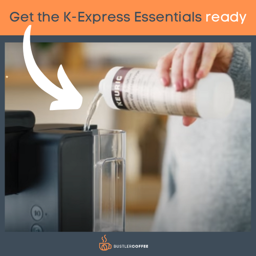 Get the K-Express brewer ready