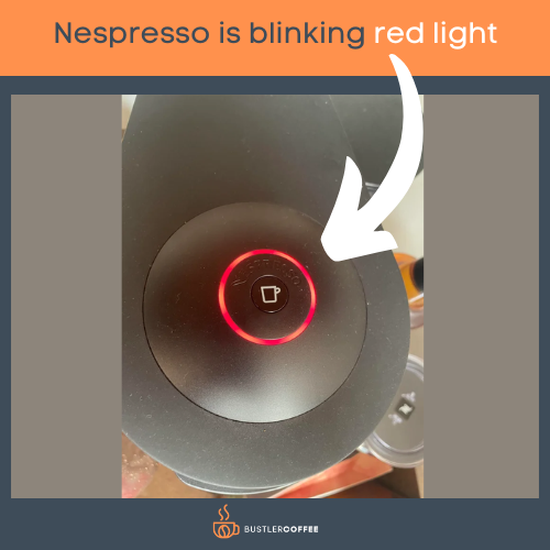 Nespresso is blinking red