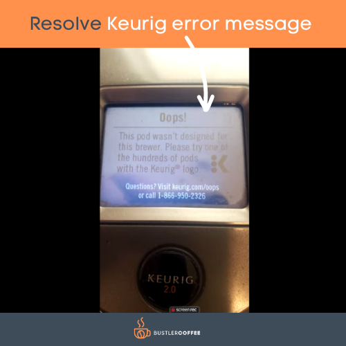 Resolve error messages