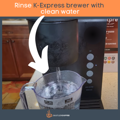 A clean water rinse to K-Express