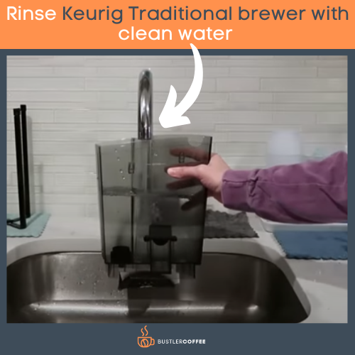 Clean Water Rinse to Keurig traditional brewer