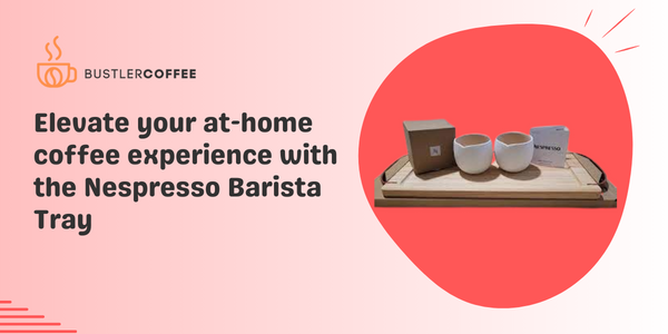 Elevate your at-home coffee experience with the Nespresso Barista Tray
