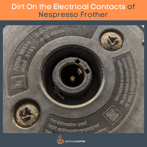 Dirt On The Electrical Contacts