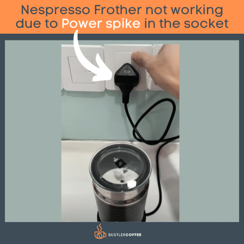 Liquid Damaged the Electrical Components of Nespresso frother